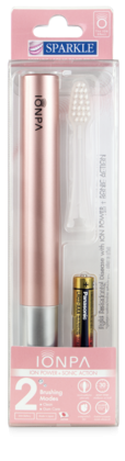 SPARKLE PORTABLE I-SONIC TOOTHBRUSH (PINK CHAMPAGNE) 
